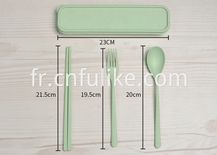 Green Plastic Tableware